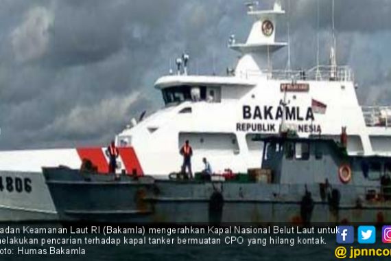 Pencarian Kapal Tanker Bermuatan CPO Masih Berlanjut - JPNN.COM