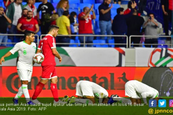 Arab Saudi jadi Tim Keenam Lolos 16 Besar Piala Asia 2019 - JPNN.COM