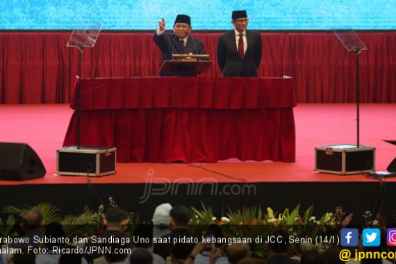 Pidato Kebangsaan: Prabowo Sebut Soeharto hingga SBY - JPNN.COM