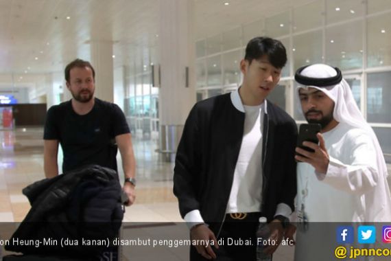 Piala Asia 2019: Son Heung-Min Mendarat di Dubai - JPNN.COM