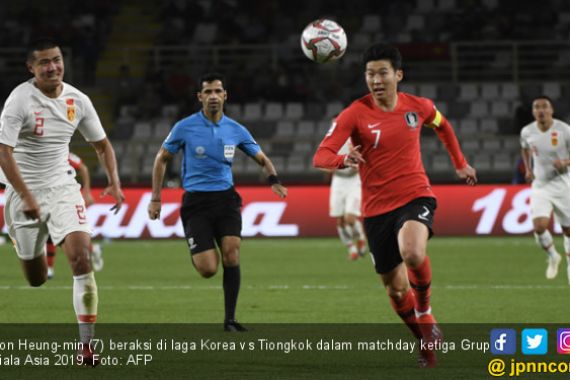 Debut Manis Son Heung-min di Piala Asia 2019 - JPNN.COM