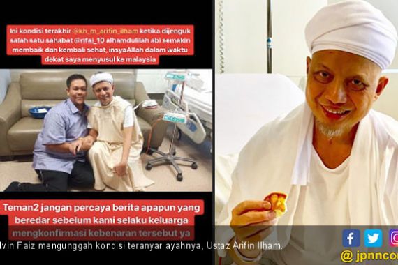 Alhamdulillah, Ustaz Arifin Ilham Sudah Boleh Pulang dari RS - JPNN.COM