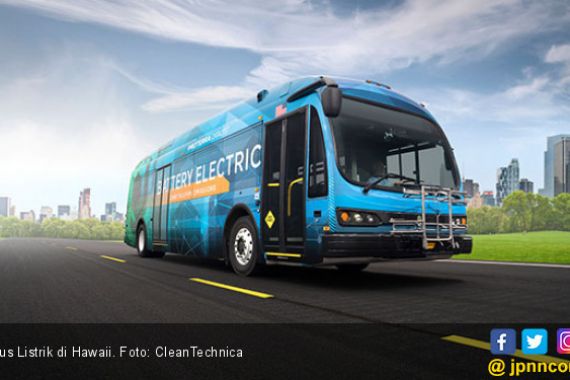 Bus Listrik Ini Mampu Kurangi Emisi Karbon 3,6 juta kg - JPNN.COM