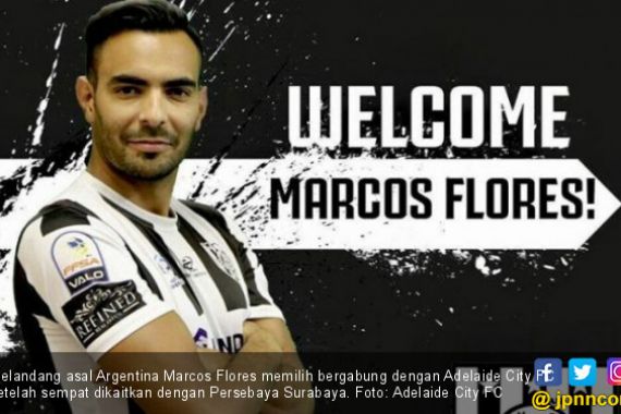 Dikaitkan dengan Persebaya, Marcos Flores Main di Australia - JPNN.COM