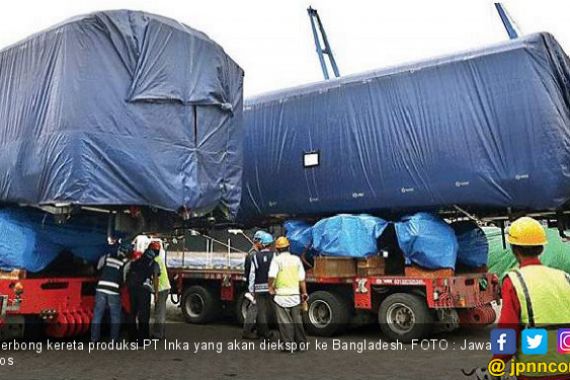 Mantap, PT Inka Ekspor 15 Gerbong Kereta ke Bangladesh - JPNN.COM