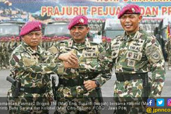 Kolonel Citro Resmi Jabat Komandan Menbanpur 2 Marinir - JPNN.COM