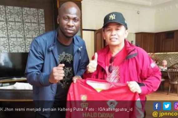 OK John Pilih Berlabuh ke Kalteng Putra FC Ketimbang PSMS - JPNN.COM