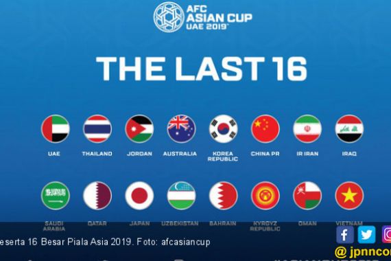 Ini Tim yang Lolos 16 Besar Piala Asia 2019 - JPNN.COM