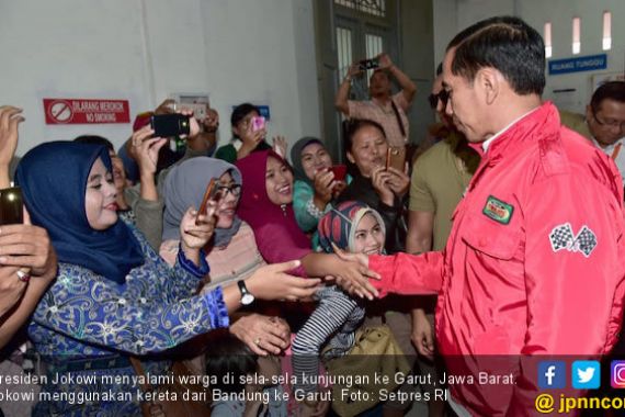 Berkunjung ke Garut, Jokowi Tinjau Proyek Kereta - JPNN.COM