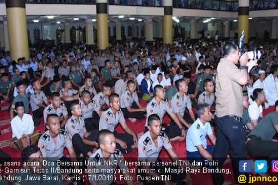 Panglima TNI dan Wakapolri Doa Bersama Untuk NKRI - JPNN.COM