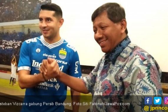 Bela Persib Bandung, Esteban Vizcarra: Alhamdulillah - JPNN.COM