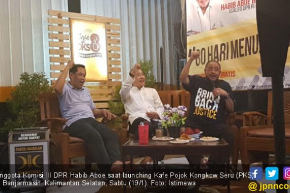 Launching Kafe PKS, Habib Aboe: Jadikan Pemilu 2019 Happy - JPNN.COM