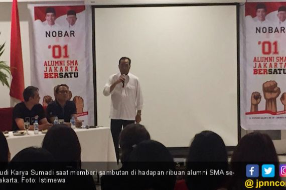 Temui Alumni SMA se-Jakarta, Budi Karya Sumadi Ingatkan Bahaya Hoaks - JPNN.COM