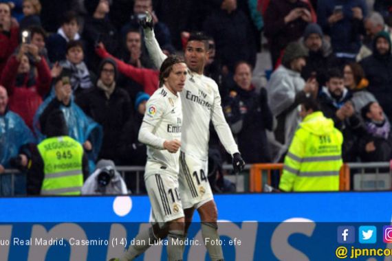Sensasi Casemiro dan Sihir Luka Modric Antar Real Madrid Naik ke Peringkat Tiga - JPNN.COM