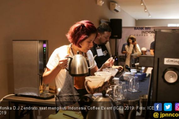 Srikandi Kopi Rajai Eliminasi Wilayah Barat Indonesia Coffee Event 2019 - JPNN.COM
