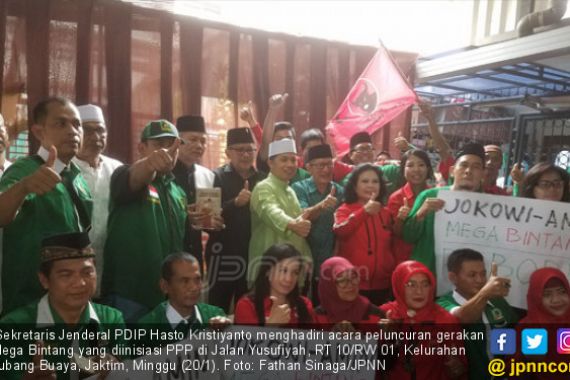 PDIP dan PPP Mengulang Sejarah demi Menangkan Jokowi - JPNN.COM