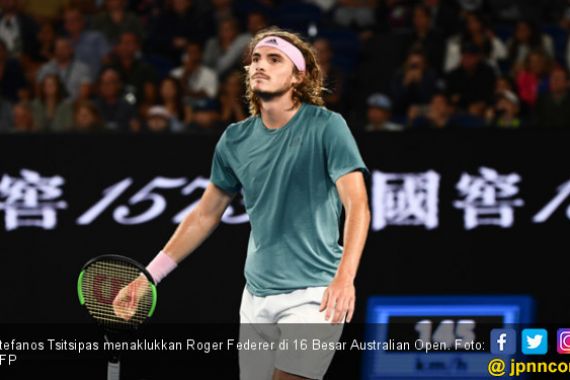 Kejutan! Petenis Yunani Usia 20 Tahun Taklukkan Roger Federer di 16 Besar Australian Open - JPNN.COM