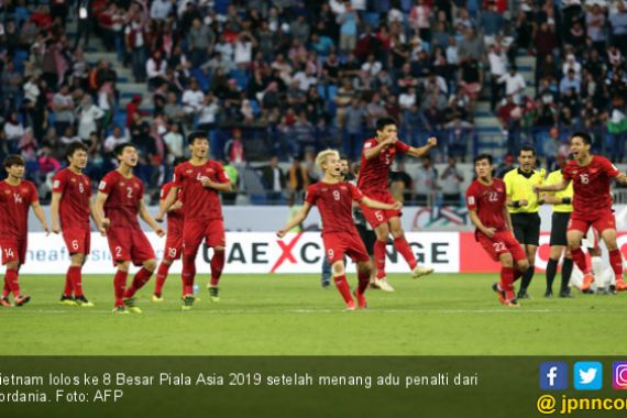 Dramatis, Vietnam jadi Tim Pertama Lolos Perempat Final Piala Asia 2019 - JPNN.COM