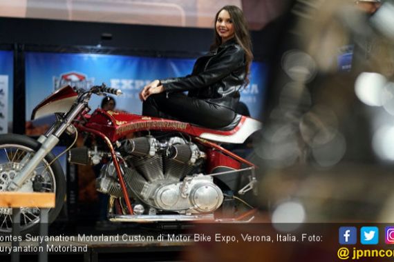 Kontes Suryanation Motorland Custom jadi Magnet Baru di Motor Bike Expo - JPNN.COM