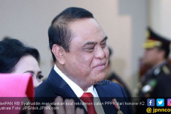 Soal Gaji PPPK Jalur Honorer K2, Pak Menteri: Pemda Harus Mau - JPNN.COM