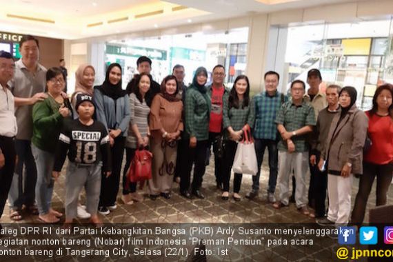 Ardy Susanto Dorong Industri Kreatif Lewat Nobar Film Preman Pensiun - JPNN.COM