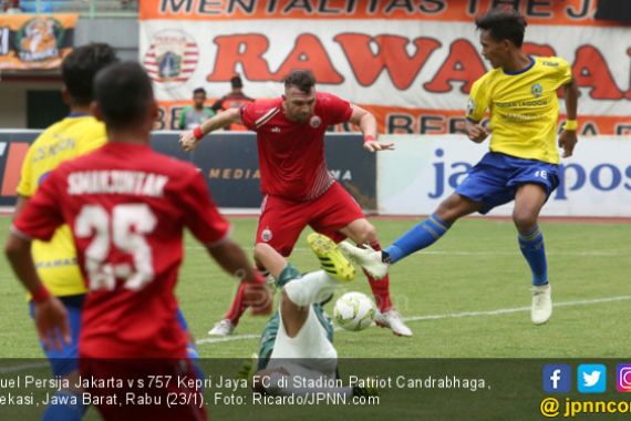 Piala Indonesia: Persija Cetak 8 Gol, 757 Kepri Jaya Cuma 2 - JPNN.COM