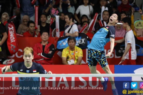 Menanti All Indonesian Final di Nomor Ganda Putra Indonesia Open 2019 - JPNN.COM
