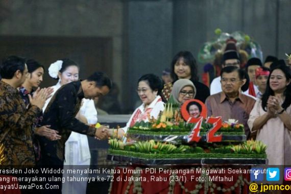 Kelakar Politik di Perayaan Ultah ke-72 Megawati - JPNN.COM