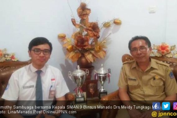 Pelajar SMAN 9 Binsus Manado Ikut Simulasi Sidang PBB - JPNN.COM