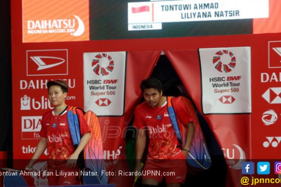 Owi / Butet Ketemu Hafiz / Gloria di 16 Besar Indonesia Masters 2019 - JPNN.COM
