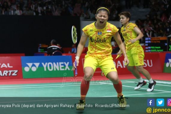 Sukacita Greysia / Apriyani Tembus Perempat Final Indonesia Masters - JPNN.COM