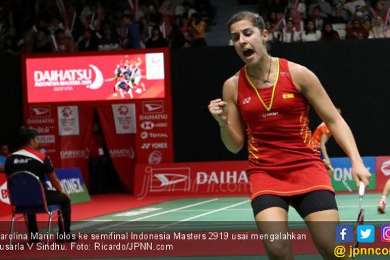 Carolina Marin jadi Semifinalis Terakhir Indonesia Masters, Siapa Lagi? - JPNN.COM