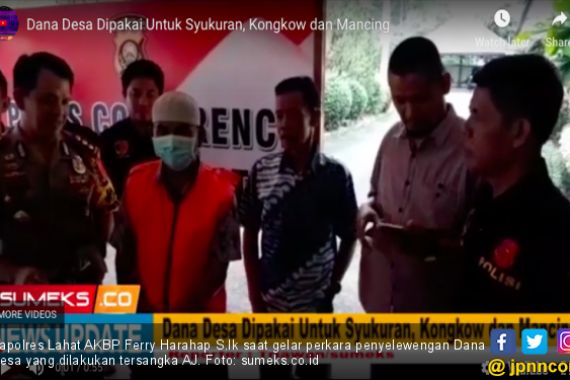 Oknum Kades Habiskan Dana Desa Buat Syukuran, Kongkow dan Mancing - JPNN.COM