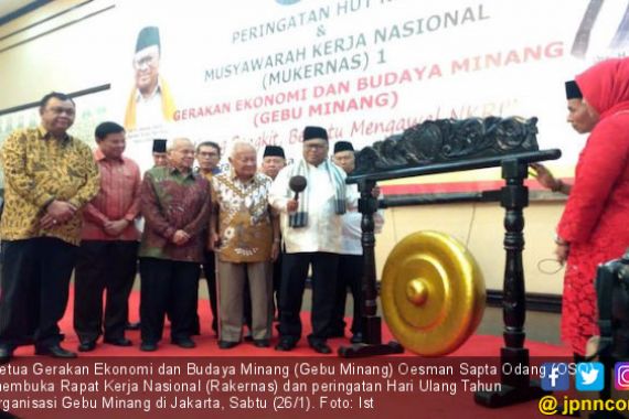 Gebu Minang Belum Tentukan Sikap di Pilpres 2019 - JPNN.COM