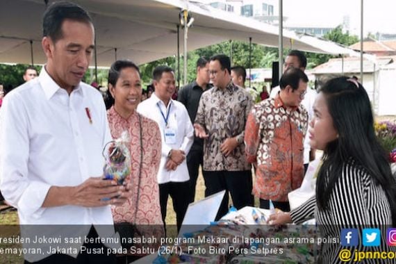 Presiden Joko Widodo Memuji Kerja Keras Bu Yuni - JPNN.COM