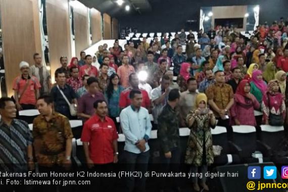 Tunggu Sikap Politik Honorer K2 dari Rakernas di Purwakarta Hari Ini - JPNN.COM