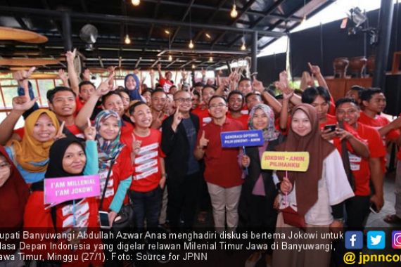 Bupati Anas Apresiasi Usaha Milenial Timur Jawa Menangkan Jokowi - JPNN.COM
