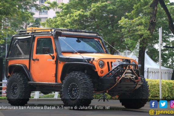 Ban Lokal Accelera Badak X-Treme Untuk Offroader Tangguh - JPNN.COM