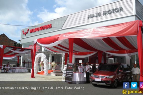 Dealer Wuling Pertama di Jambi Kawal Perkenalan Wuling Almaz - JPNN.COM