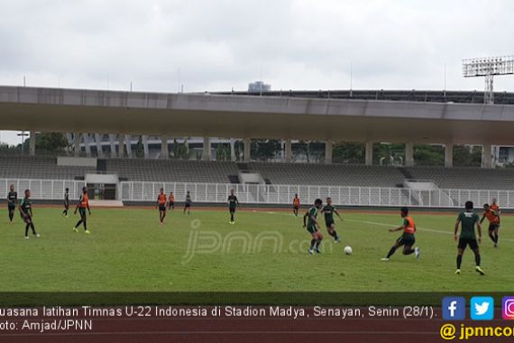 Garuda Muda Hari Ini Berlatih Lebih Lama, Indra Sjafri Tampak Bersemangat - JPNN.COM