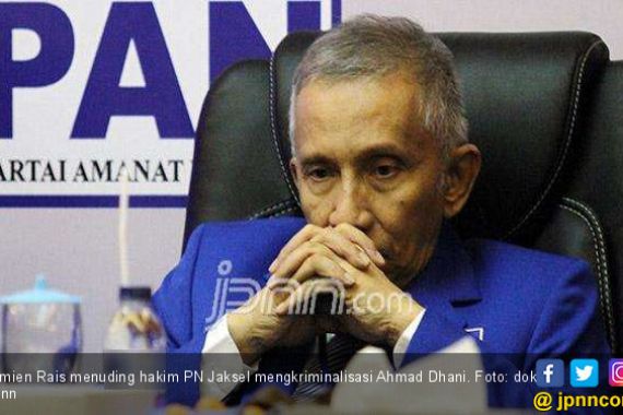 Amien Rais Tuding Hakim PN Jaksel Mengkriminalisasi Ahmad Dhani - JPNN.COM