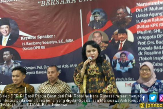 Rosaline Irene Rumaseuw Dorong KPK Berani Rambah Papua - JPNN.COM