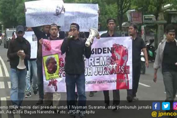 Wartawan Masih Gelar Demo Tolak Remisi Jokowi untuk Pembunuh Prabangsa - JPNN.COM