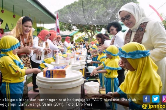 Iriana Jokowi: Semua Dapat, Tidak Boleh Berebut - JPNN.COM