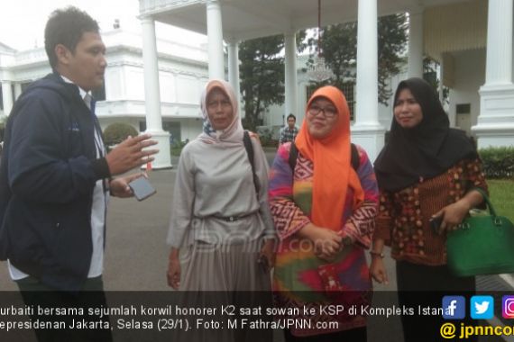 Korwil Honorer K2 Yakin Suatu Saat Nanti Bisa Bertemu Jokowi - JPNN.COM