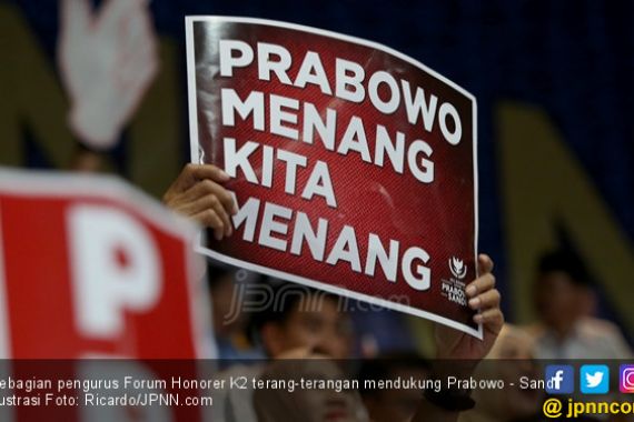 Makin Yakin Dukung Prabowo, Pentolan Honorer: Rezim Ini Tak Bisa Diharapkan - JPNN.COM