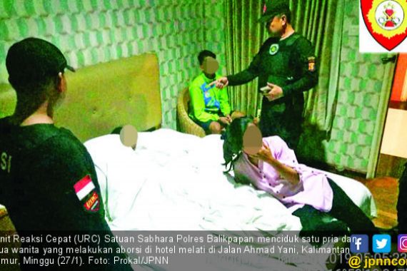 1 Pria dan 2 Wanita Nekat Aborsi di Hotel Melati - JPNN.COM