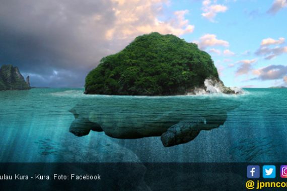 Foto Pulau Kura-Kura Ini Viral di Medsos, Ternyata.. - JPNN.COM