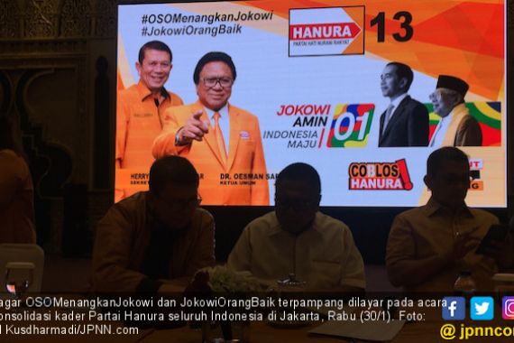 Makna #OSOMenangkanJokowi dan #JokowiOrangBaik ala Hanura - JPNN.COM