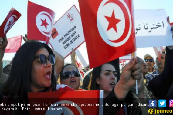 Jomlo Menjamur, Perempuan Tunisia Tuntut Poligami Dilegalkan - JPNN.COM
